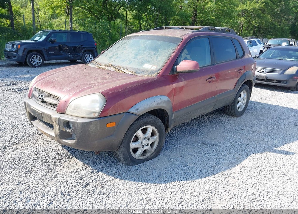 2005 HYUNDAI TUCSON GLS/LX VIN: KM8JN12D65U210030