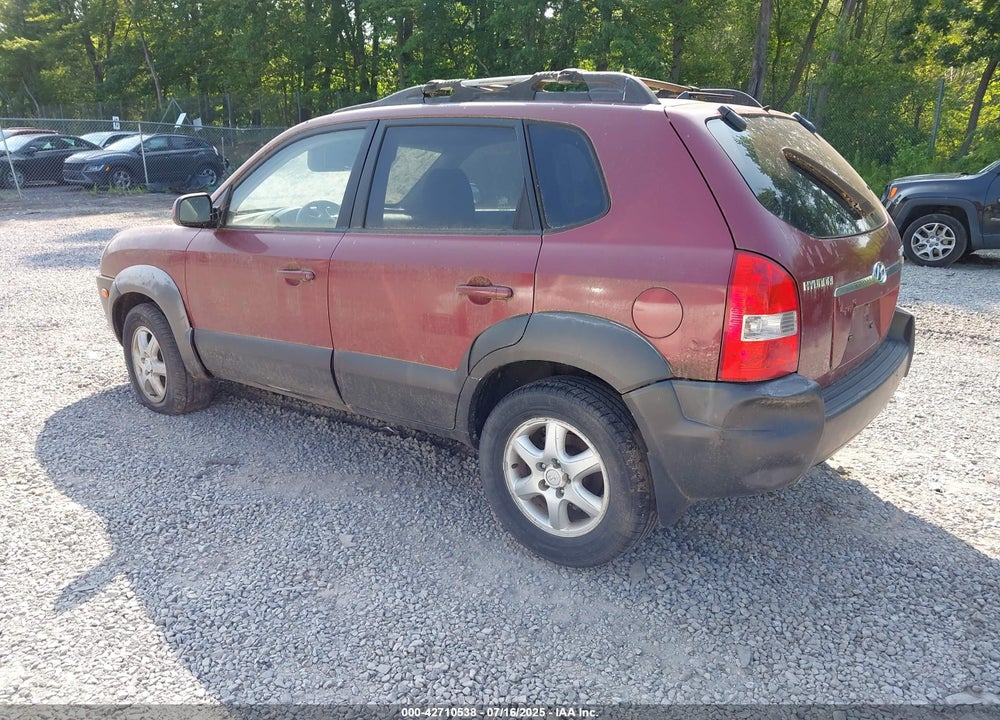 2005 HYUNDAI TUCSON GLS/LX VIN: KM8JN12D65U210030