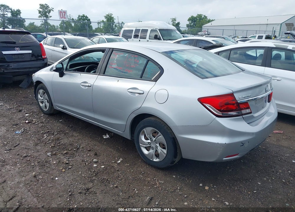 2013 HONDA CIVIC VIN: 2HGFB2F58DH556840