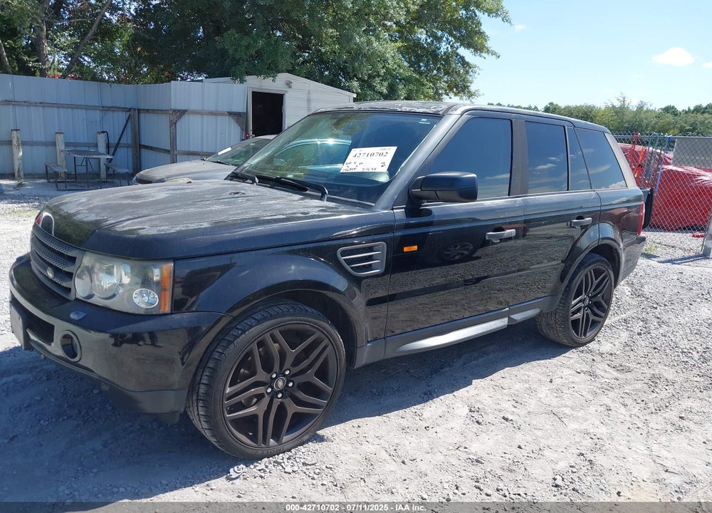 2008 LAND ROVER RANGE ROVER SPORT VIN: SALSF25478A180512