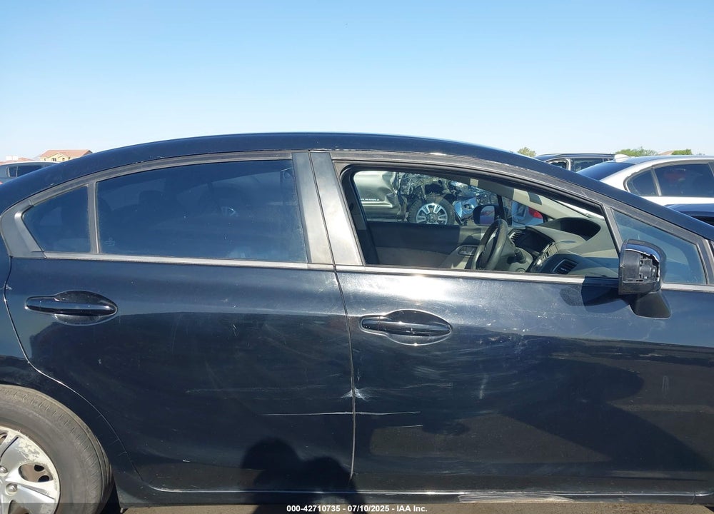 2014 HONDA CIVIC VIN: 19XFB2F52EE013799