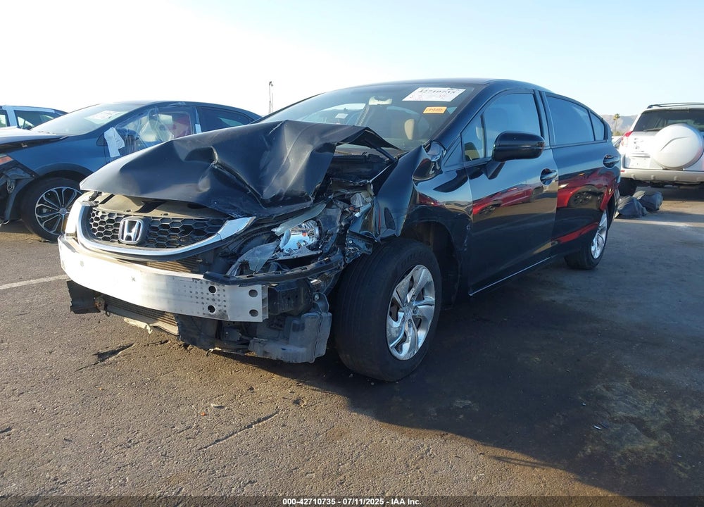 2014 HONDA CIVIC VIN: 19XFB2F52EE013799