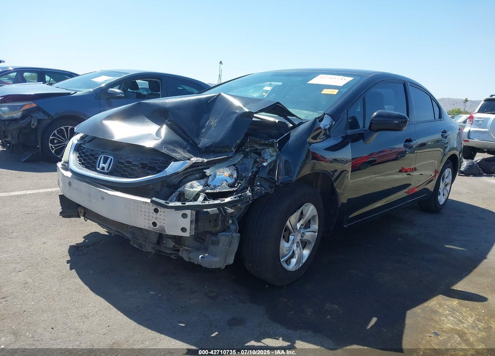 2014 HONDA CIVIC VIN: 19XFB2F52EE013799