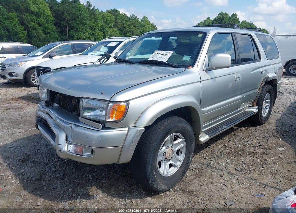 2000 TOYOTA 4RUNNER LIMITED V6 VIN: JT3HN87R6Y9040487