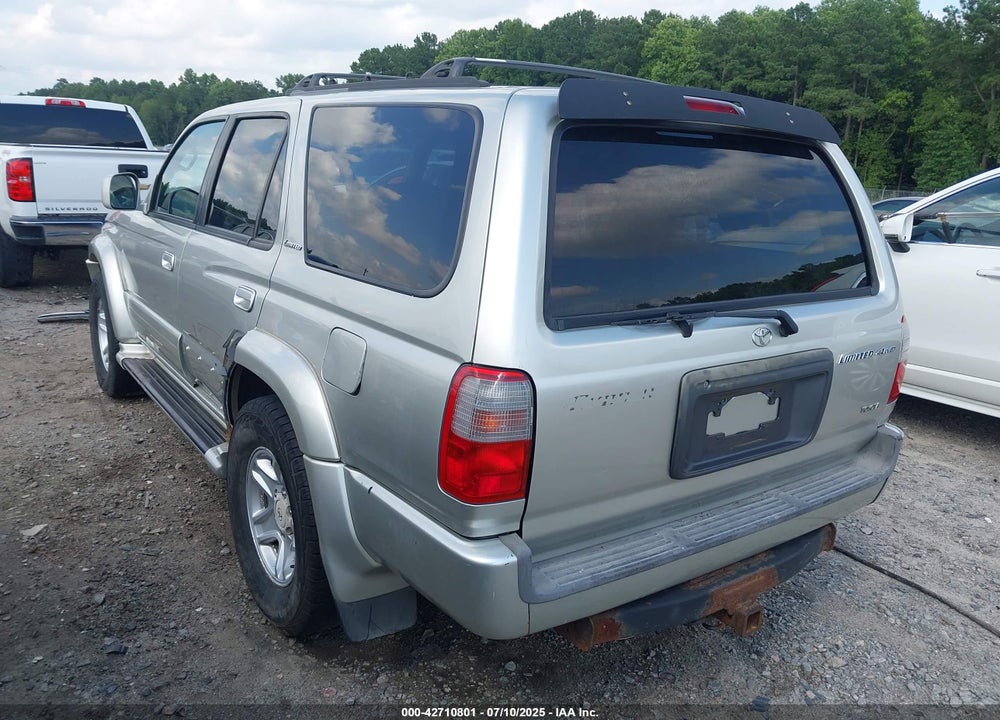 2000 TOYOTA 4RUNNER LIMITED V6 VIN: JT3HN87R6Y9040487