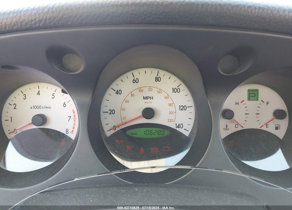 2005 SUZUKI VERONA LX/S VIN: KL5VJ56L95B160543