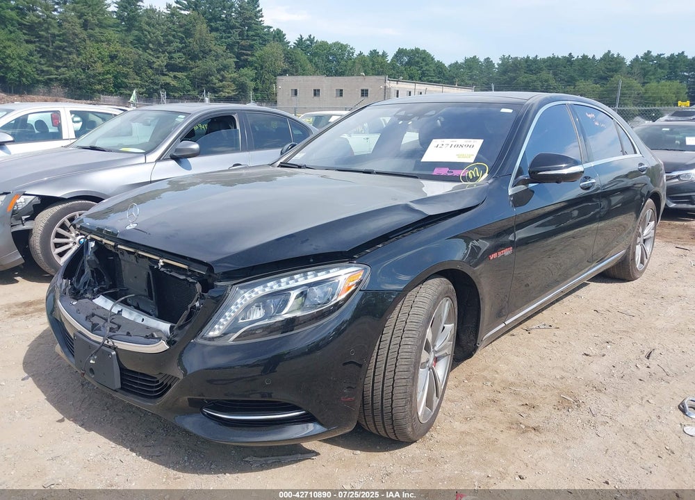 2016 MERCEDES-BENZ S 550 4MATIC VIN: WDDUG8FB4GA255538