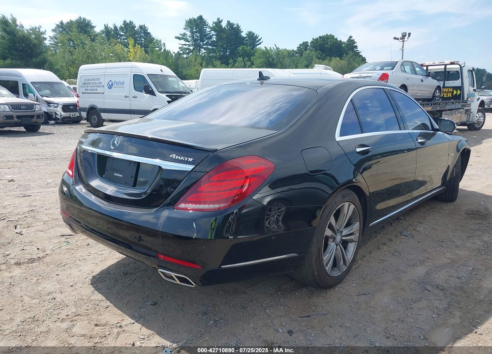 2016 MERCEDES-BENZ S 550 4MATIC VIN: WDDUG8FB4GA255538
