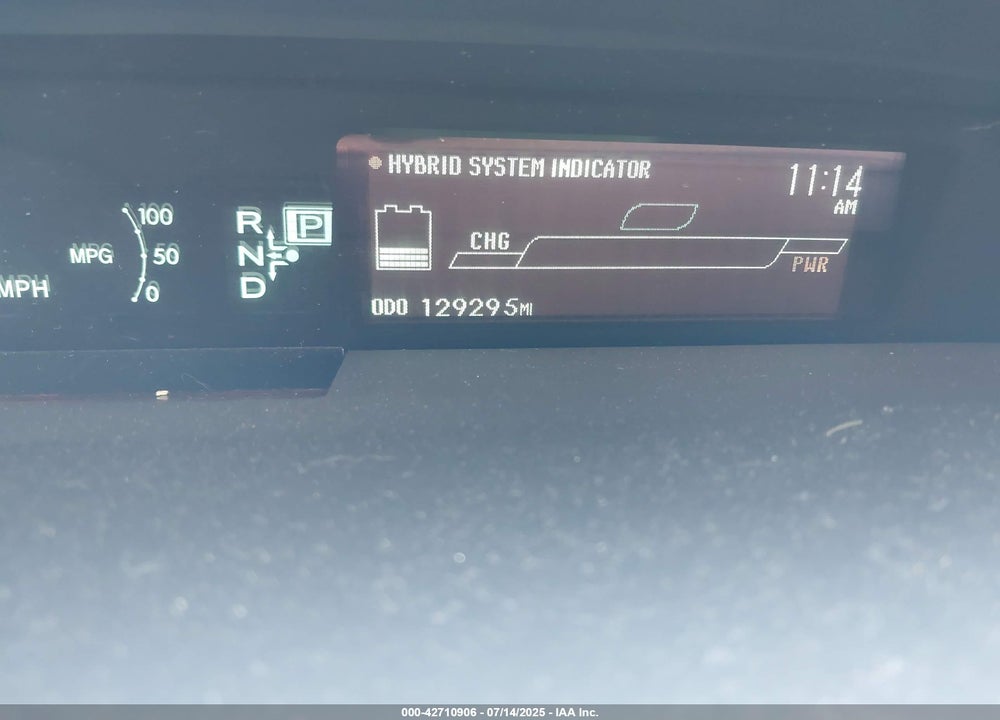 2011 TOYOTA PRIUS TWO VIN: JTDKN3DU2B0286848
