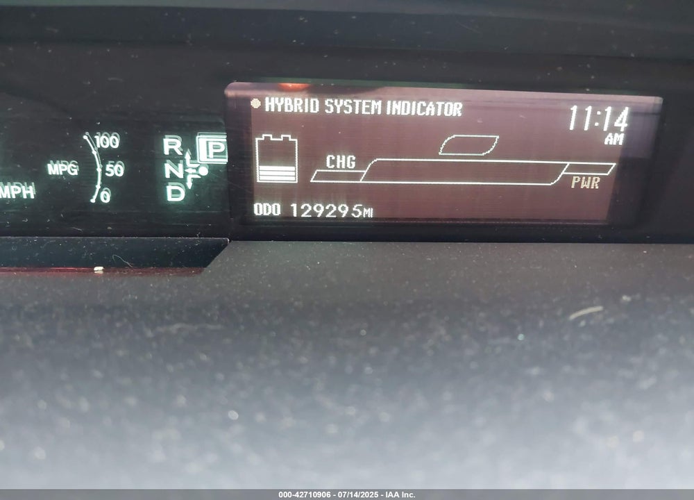2011 TOYOTA PRIUS TWO VIN: JTDKN3DU2B0286848