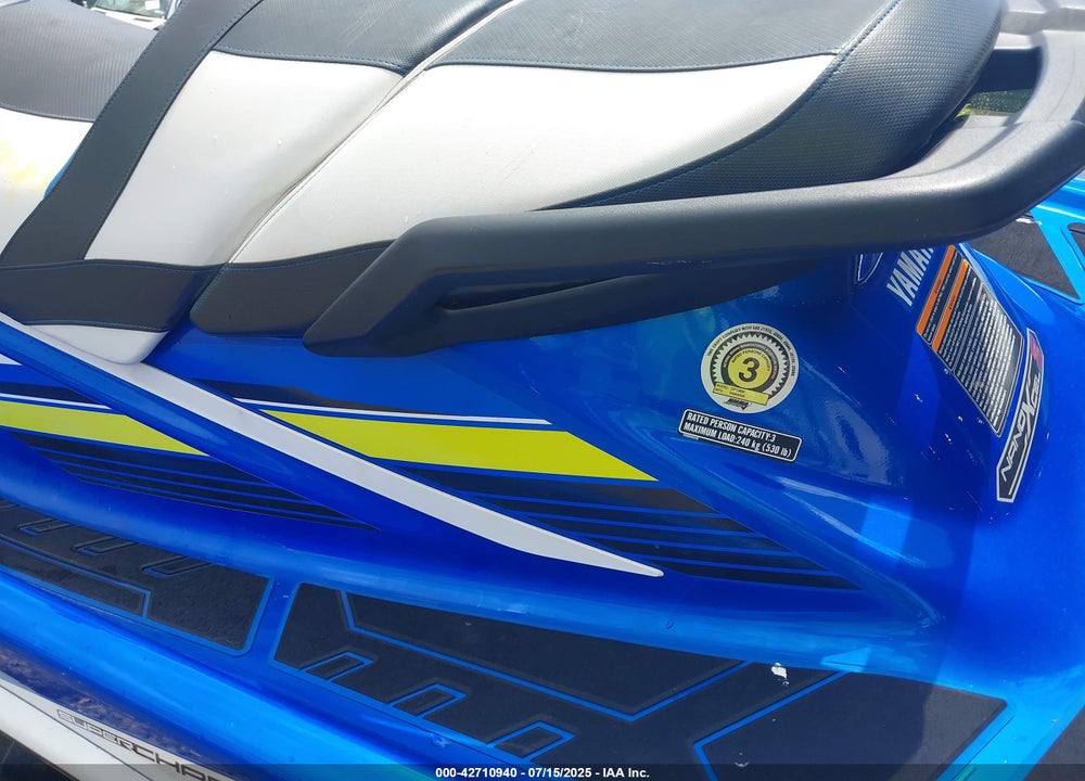 2019 YAMAHA GP1800 VIN: 000USYAMA1118E919