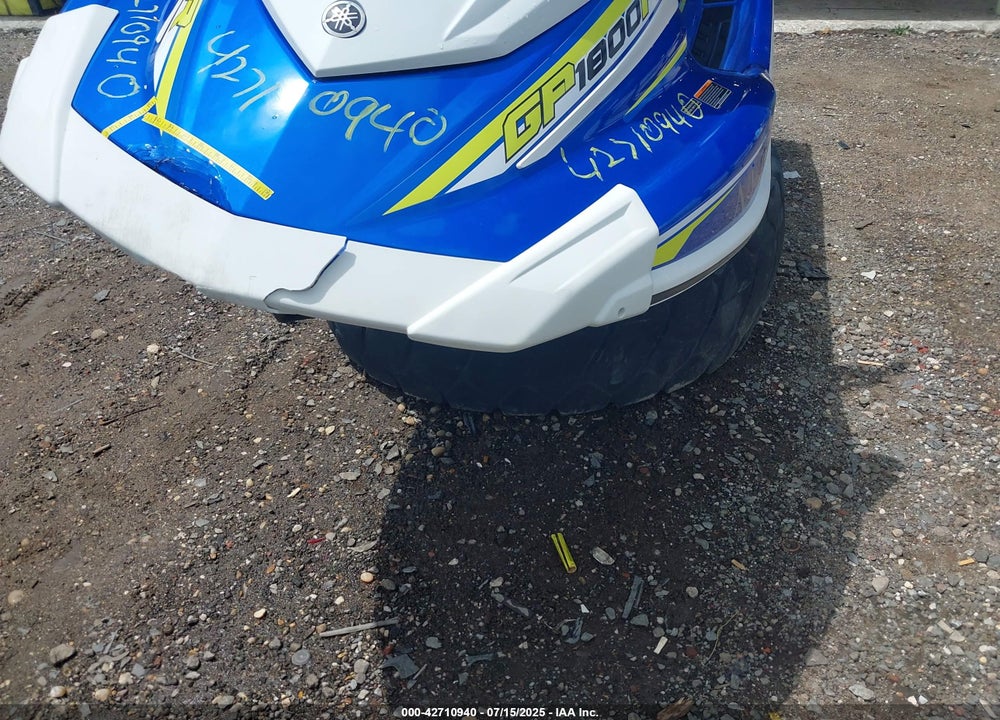 2019 YAMAHA GP1800 VIN: 000USYAMA1118E919