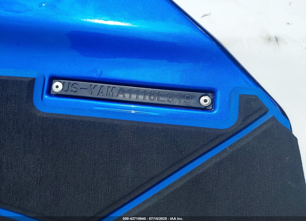 2019 YAMAHA GP1800 VIN: 000USYAMA1118E919