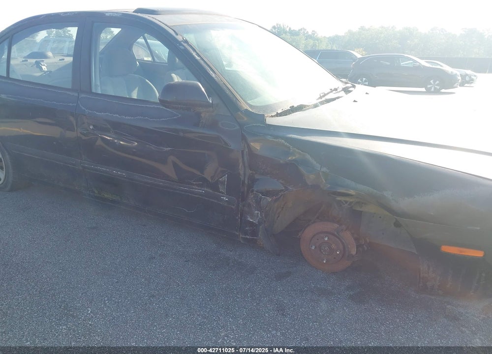 2002 HYUNDAI ELANTRA VIN: KMHDN45D12U445246