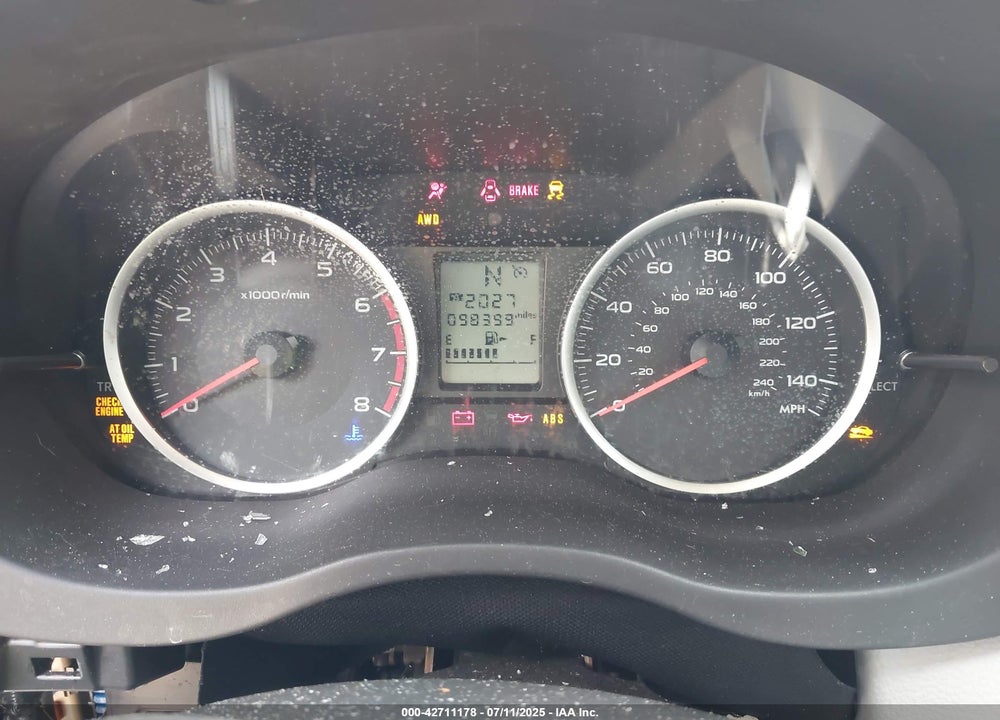 2015 SUBARU FORESTER VIN: JF2SJADC0FH403035