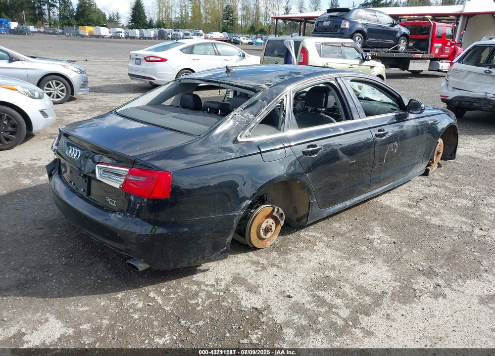 2012 AUDI A6 VIN: WAUBGAFC2CN006608