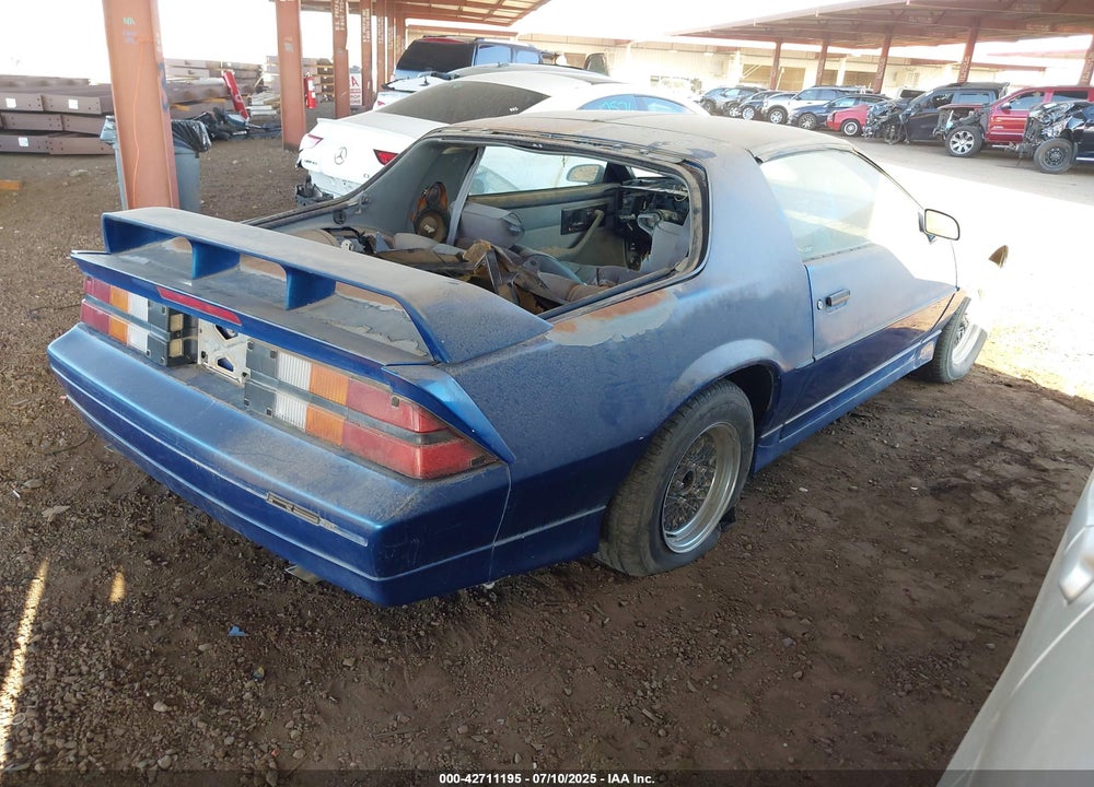 1989 CHEVROLET CAMARO VIN: 1G1FP21S0KL102815