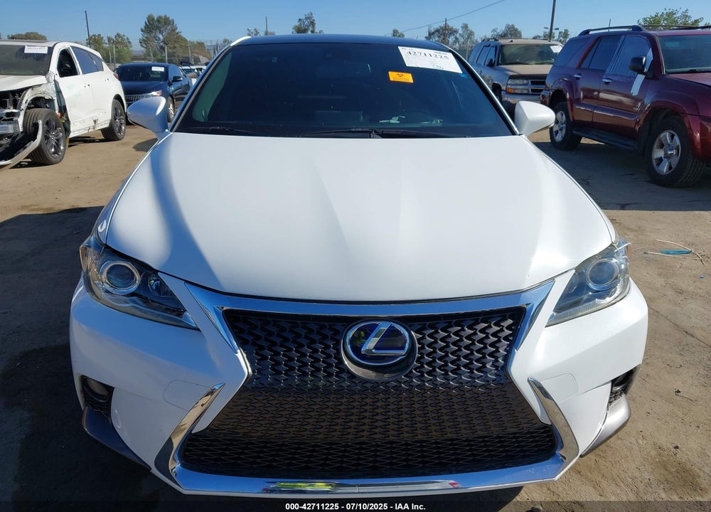 2017 LEXUS CT 200H VIN: JTHKD5BH4H2285622