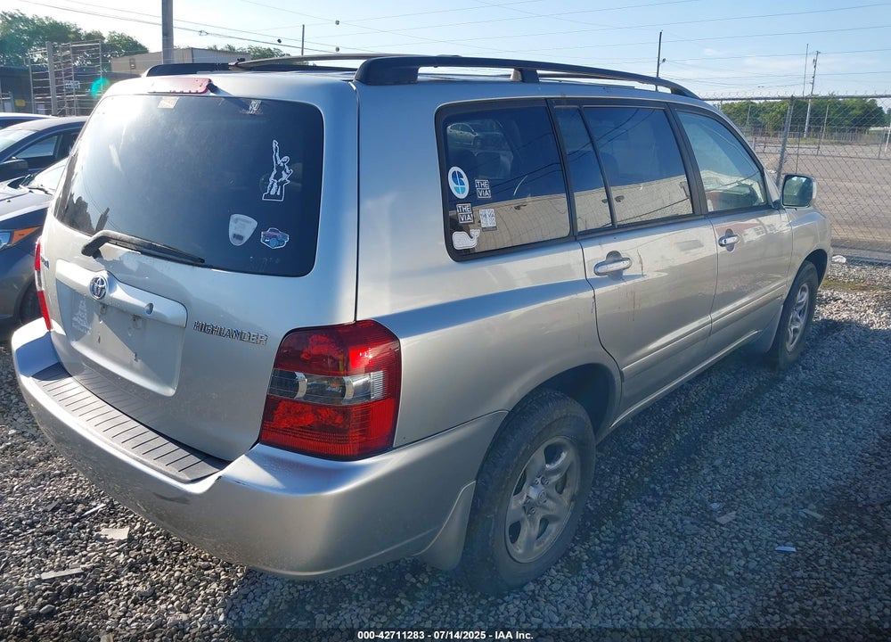 2004 TOYOTA HIGHLANDER VIN: JTEGD21A340081454