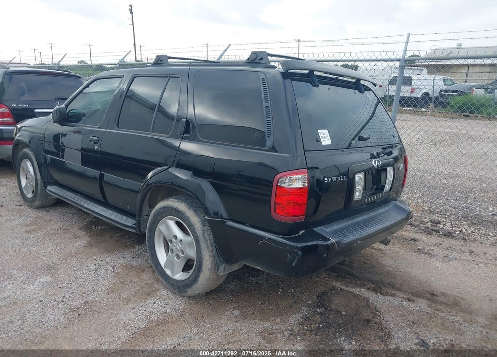 2001 INFINITI QX4 LUXURY VIN: JNRDR07XX1W101202