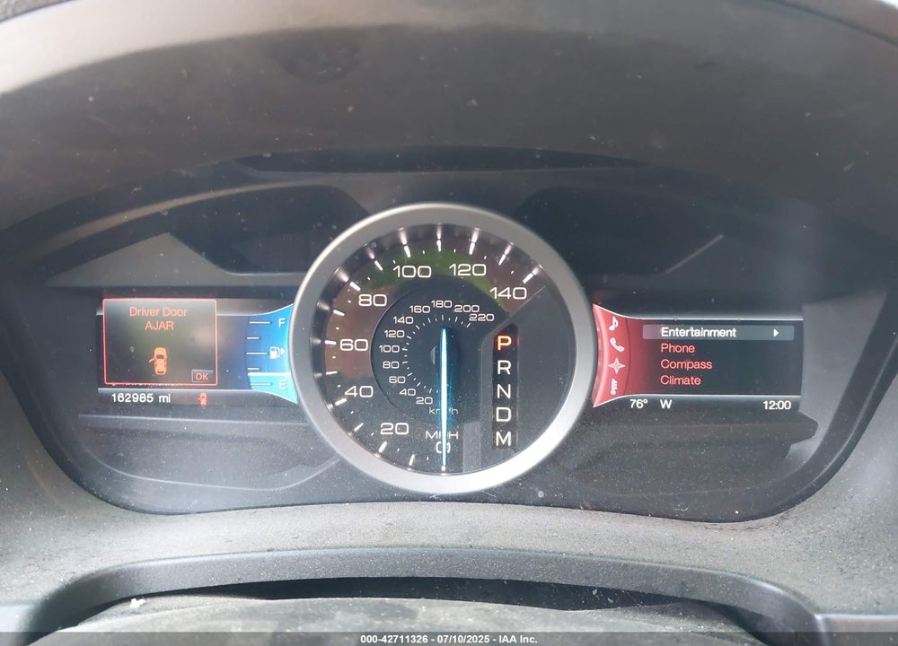 2013 FORD EXPLORER LIMITED VIN: 1FM5K8F83DGC50255