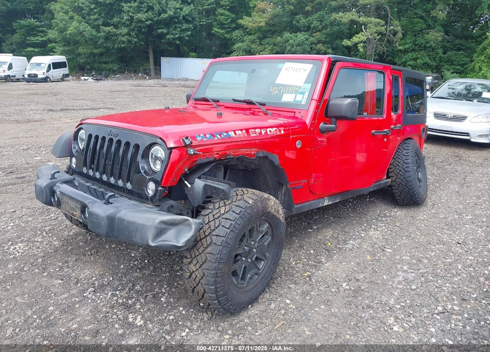 2018 JEEP WRANGLER JK UNLIMITED VIN: 1C4BJWDG4JL842730