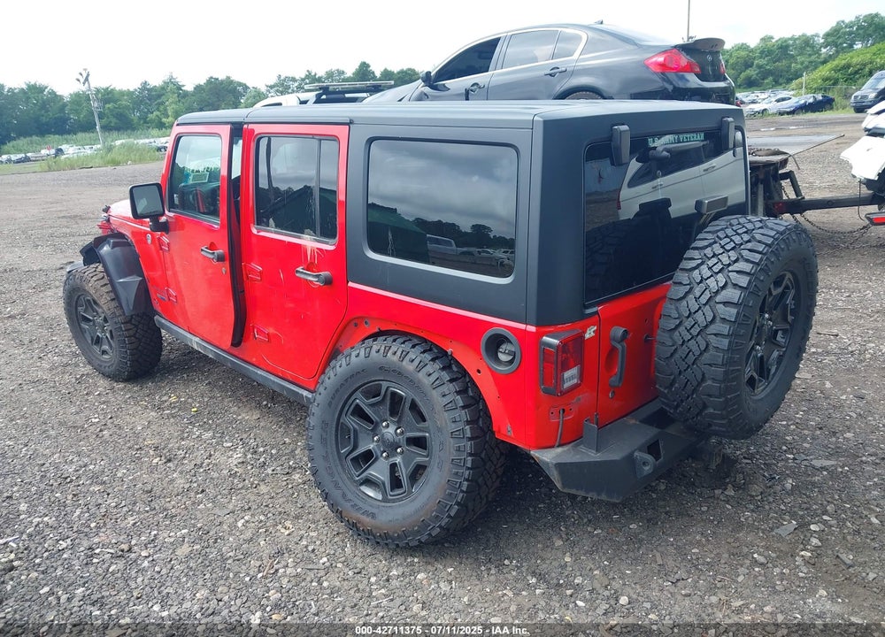 2018 JEEP WRANGLER JK UNLIMITED VIN: 1C4BJWDG4JL842730
