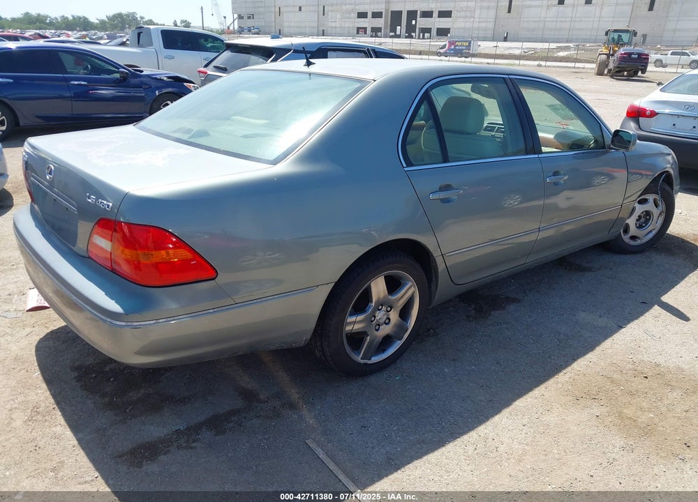 2001 LEXUS LS 430 VIN: JTHBN30F910041792
