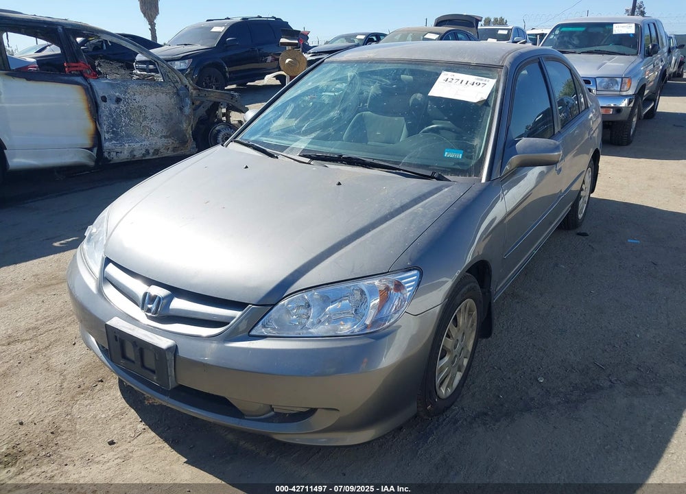 2005 HONDA CIVIC LX VIN: 2HGES16515H560574
