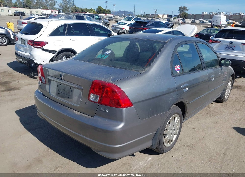 2005 HONDA CIVIC LX VIN: 2HGES16515H560574