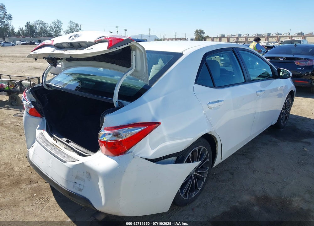 2014 TOYOTA COROLLA VIN: 5YFBURHE9EP055738
