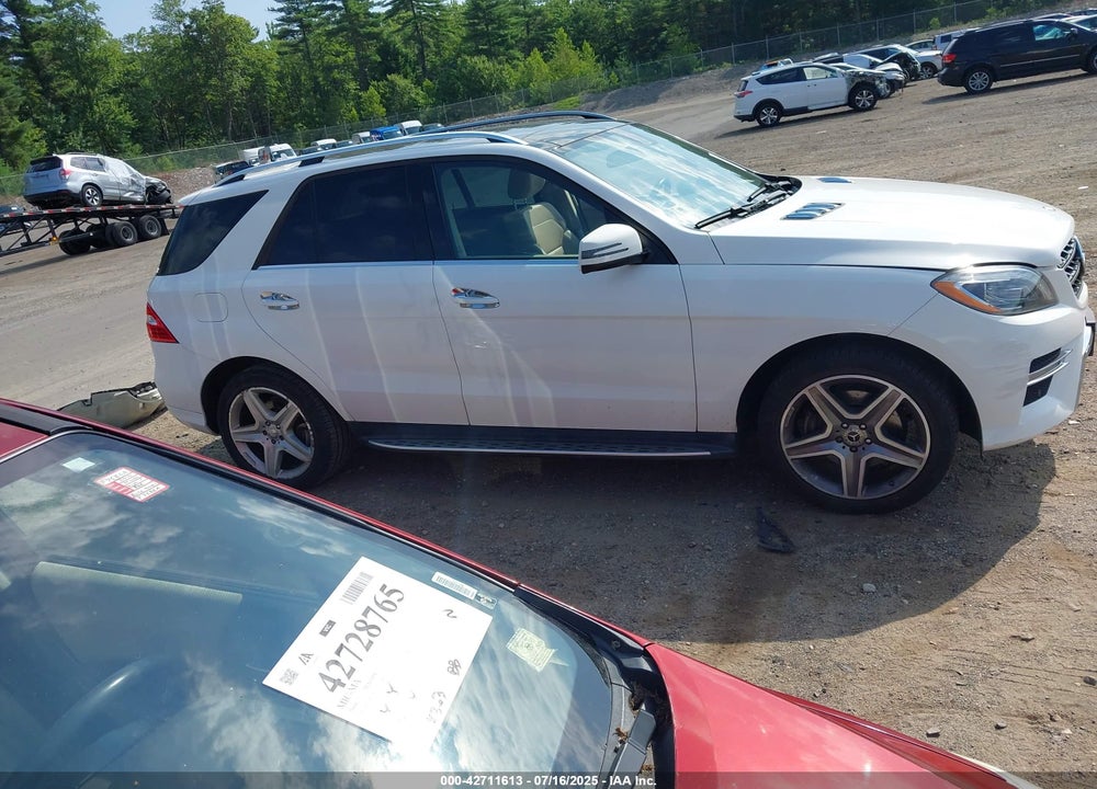2015 MERCEDES-BENZ M-CLASS VIN: 4JGDA5GB2FA501604