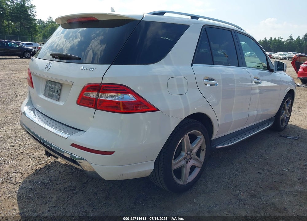 2015 MERCEDES-BENZ M-CLASS VIN: 4JGDA5GB2FA501604