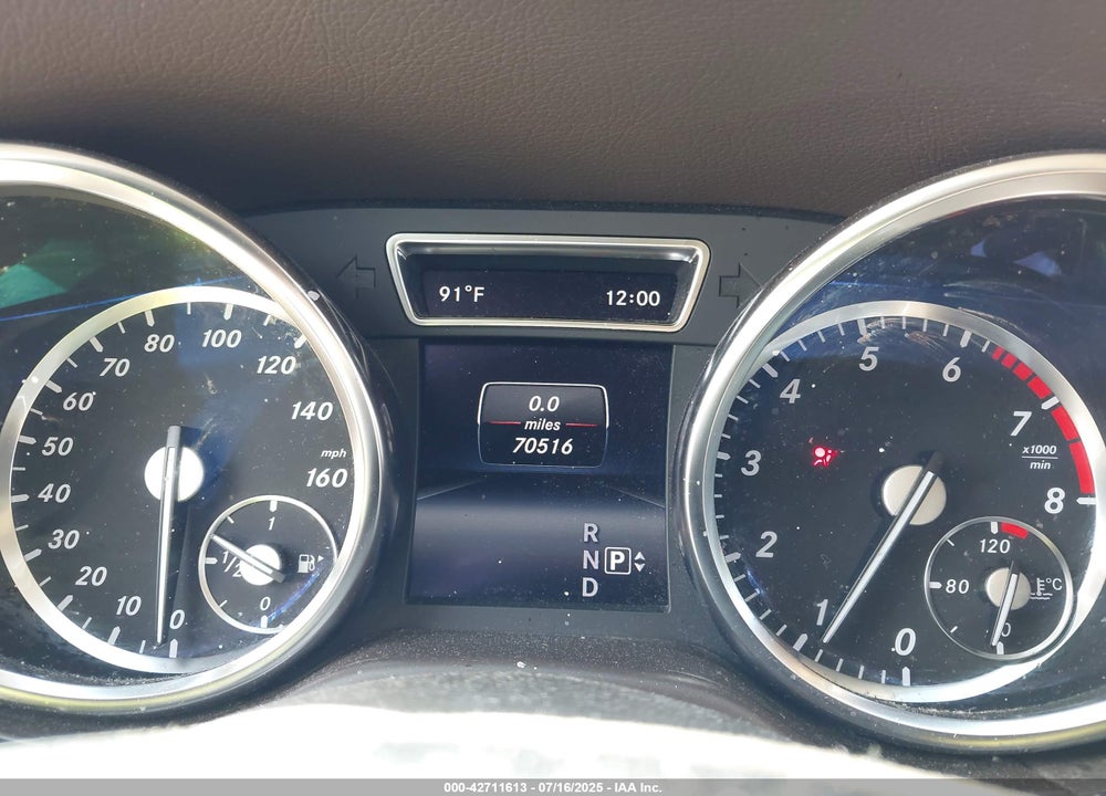 2015 MERCEDES-BENZ M-CLASS VIN: 4JGDA5GB2FA501604