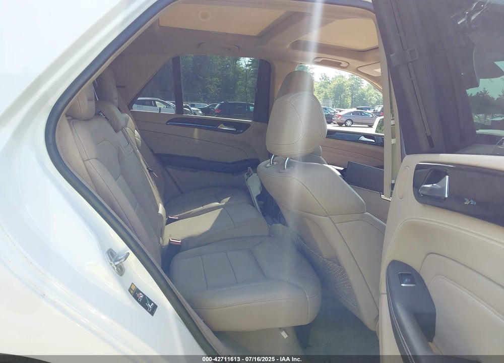 2015 MERCEDES-BENZ M-CLASS VIN: 4JGDA5GB2FA501604