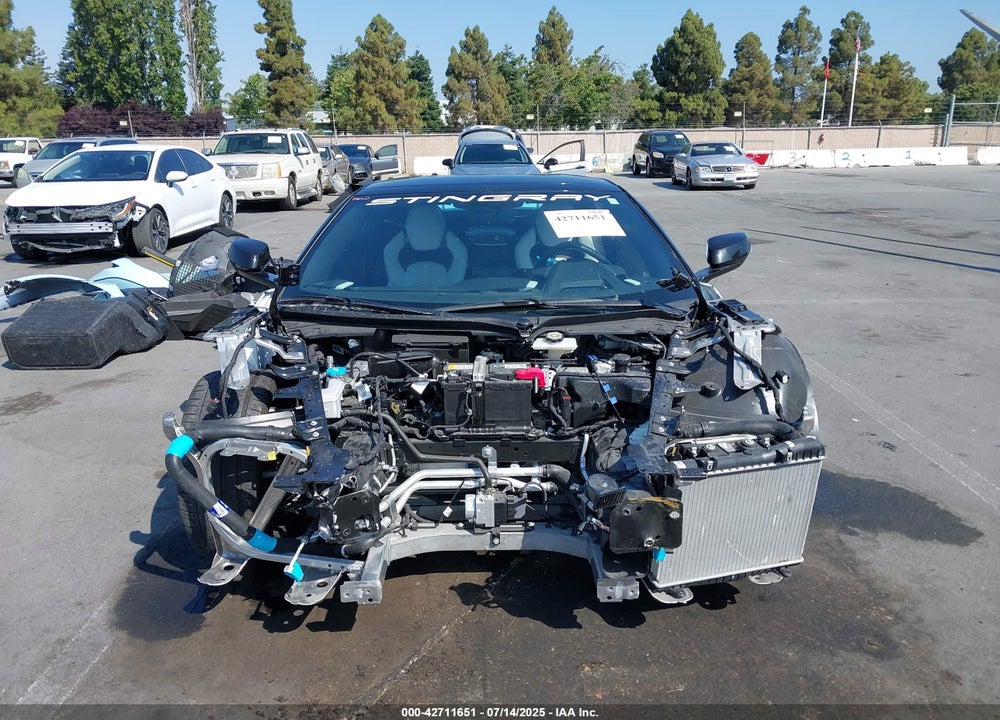 2022 CHEVROLET CORVETTE STINGRAY RWD 2LT VIN: 1G1YB3D48N5122166