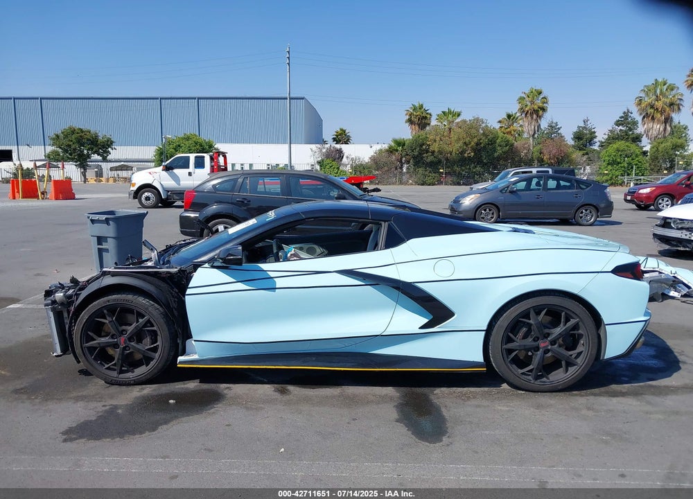 2022 CHEVROLET CORVETTE STINGRAY RWD 2LT VIN: 1G1YB3D48N5122166