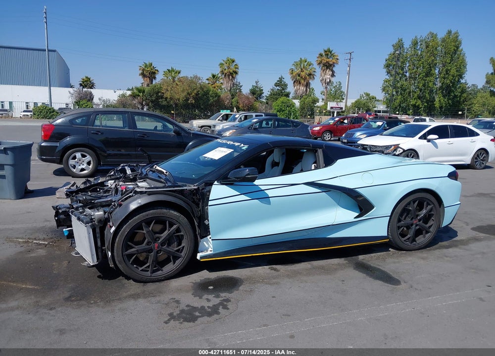 2022 CHEVROLET CORVETTE STINGRAY RWD 2LT VIN: 1G1YB3D48N5122166