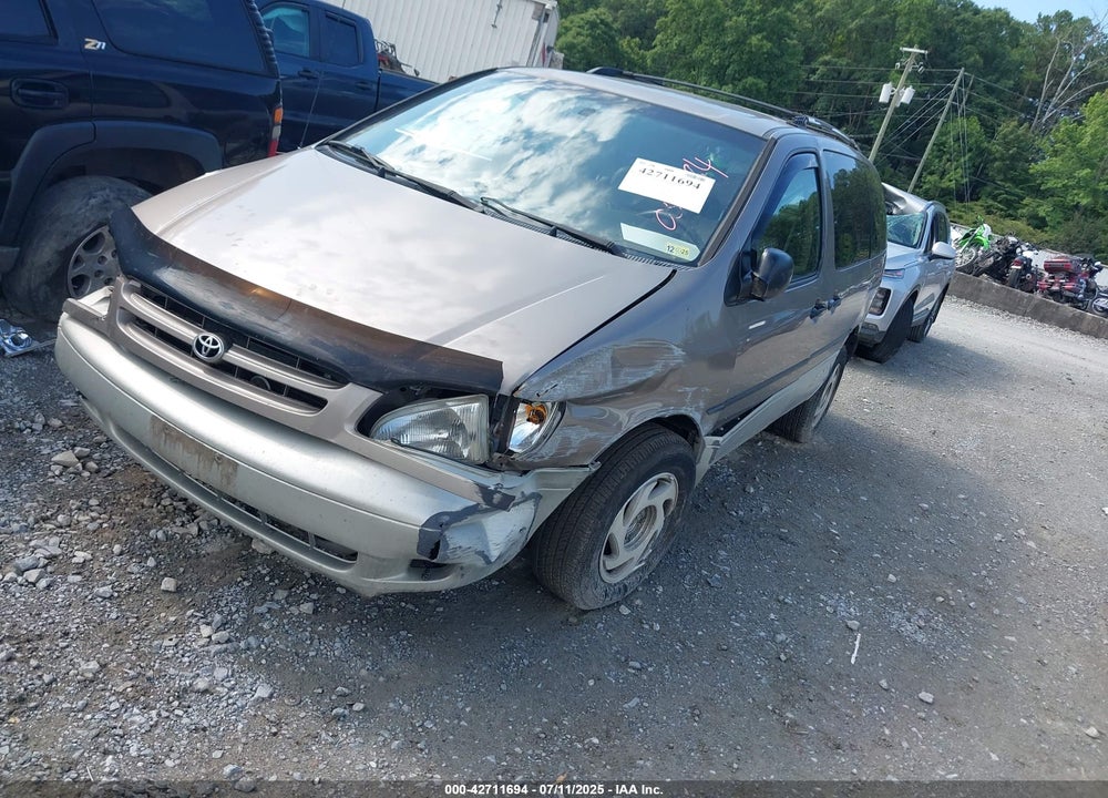 1998 TOYOTA SIENNA VIN: 4T3ZF13C0WU052184