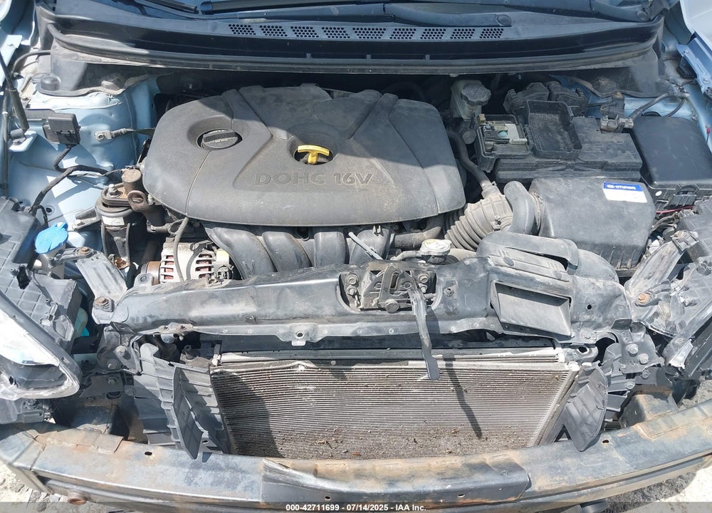 2013 HYUNDAI ELANTRA VIN: KMHDH4AE0DU759673