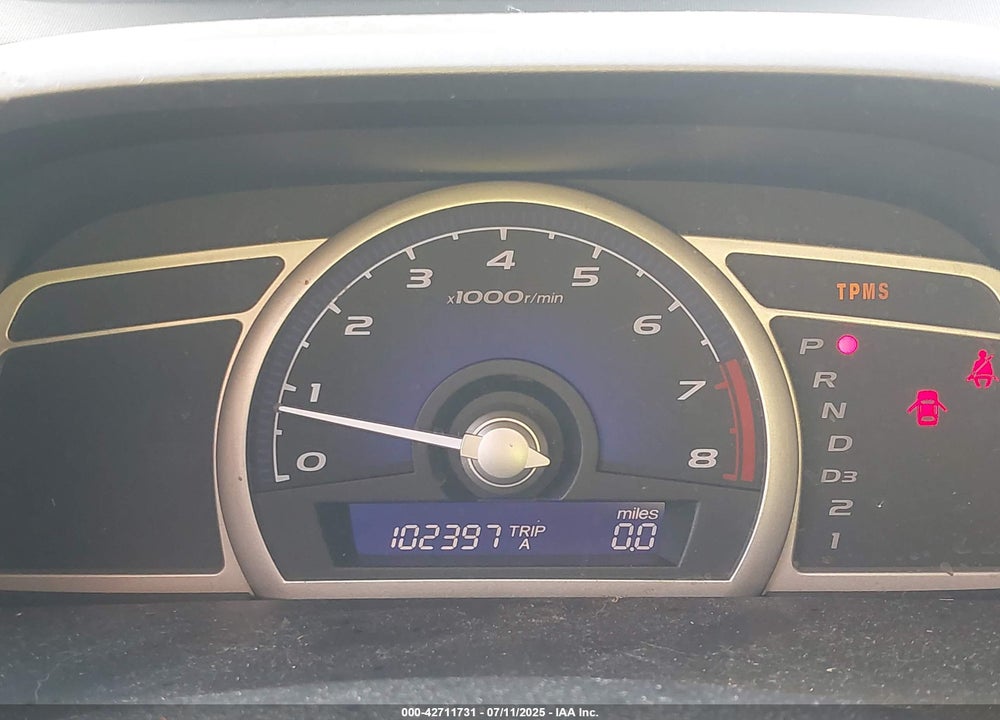 2009 HONDA CIVIC VIN: 2HGFA16589H533935