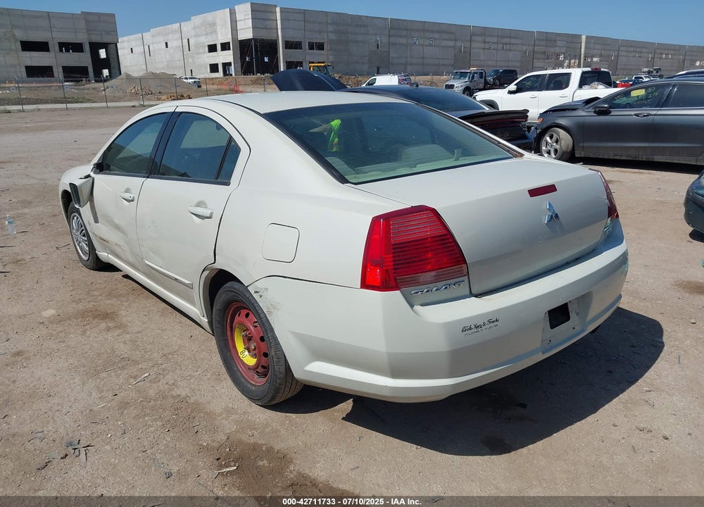 2004 MITSUBISHI GALANT VIN: 4A3AB36F84E082805