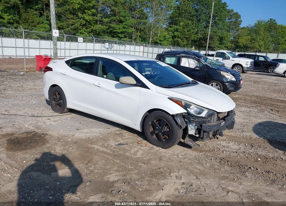 2015 HYUNDAI ELANTRA SE VIN: 5NPDH4AE7FH620447