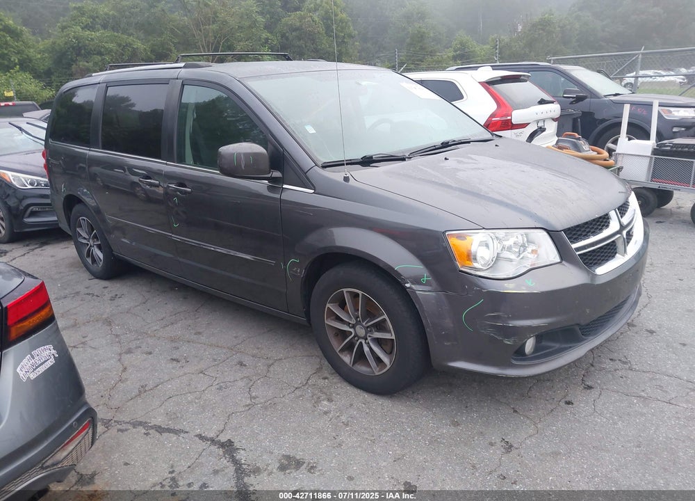 2017 DODGE GRAND CARAVAN SXT VIN: 2C4RDGCG0HR859622