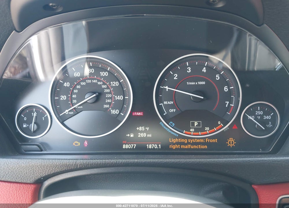 2017 BMW 430I GRAN COUPE VIN: WBA4F7C56HG787309