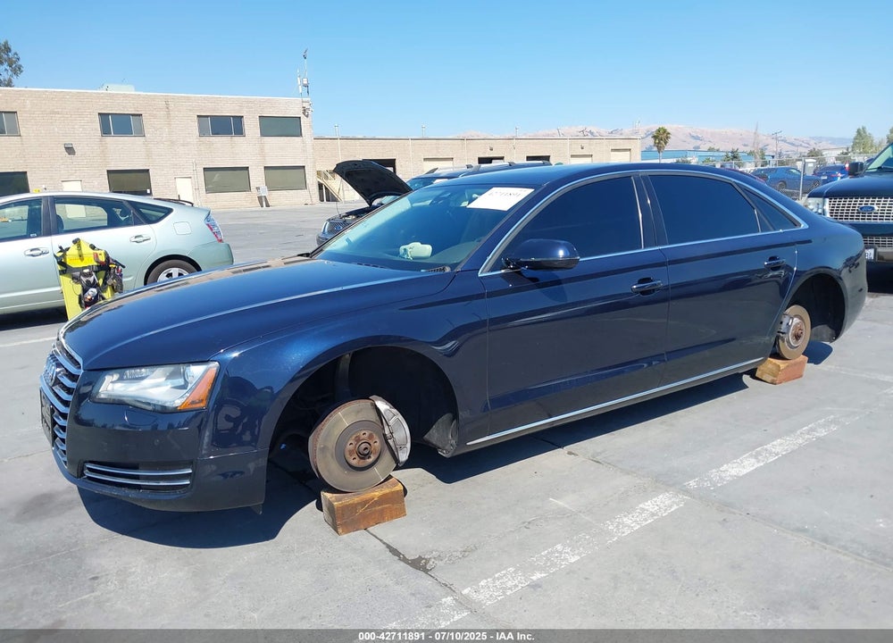 2012 AUDI A8 L VIN: WAURVAFD4CN016182