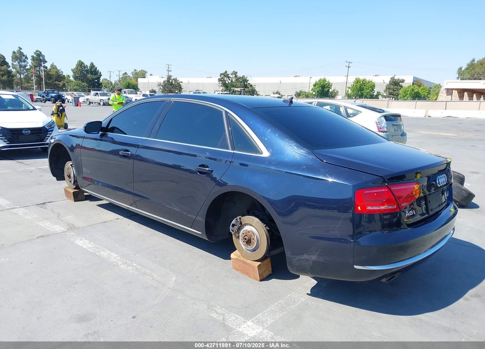 2012 AUDI A8 L VIN: WAURVAFD4CN016182