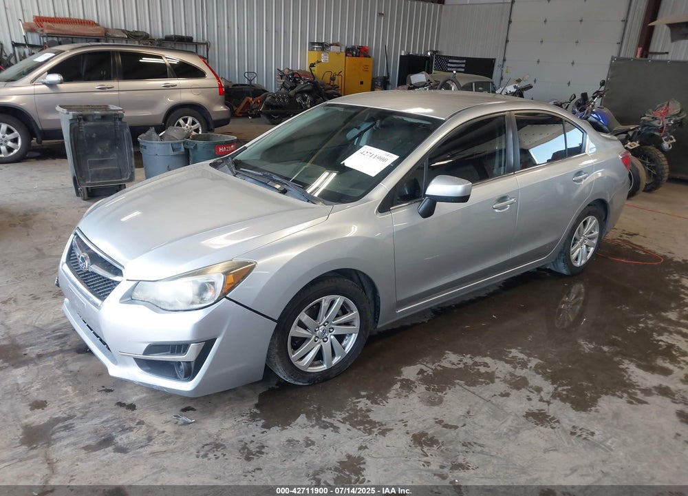 2015 SUBARU IMPREZA 2.0I PREMIUM VIN: JF1GJAC67FH015595