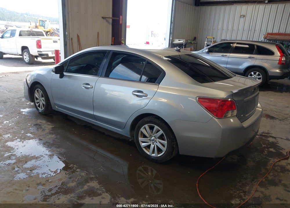 2015 SUBARU IMPREZA 2.0I PREMIUM VIN: JF1GJAC67FH015595
