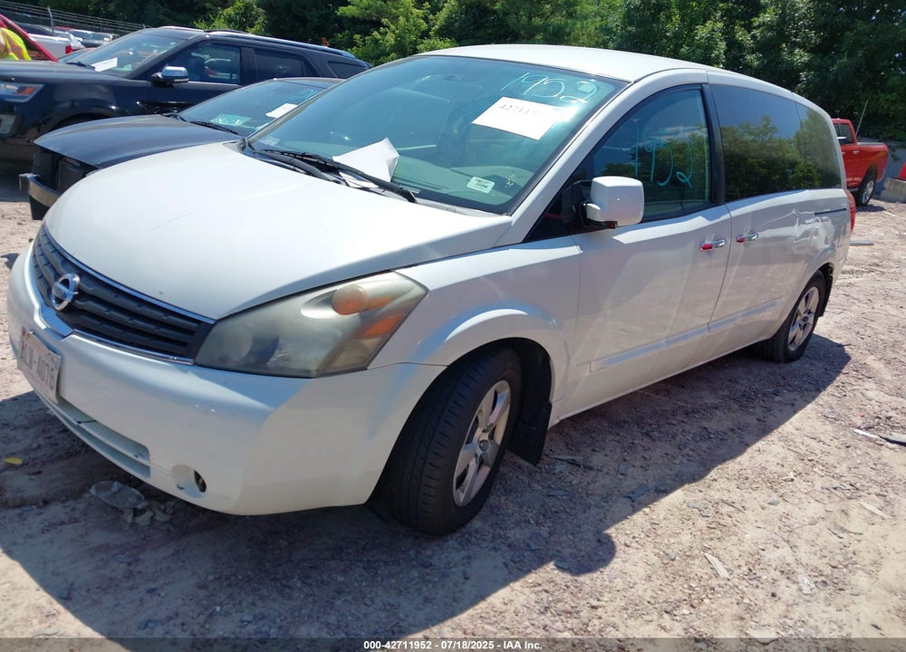 2008 NISSAN QUEST 3.5 VIN: 5N1BV28U18N117514